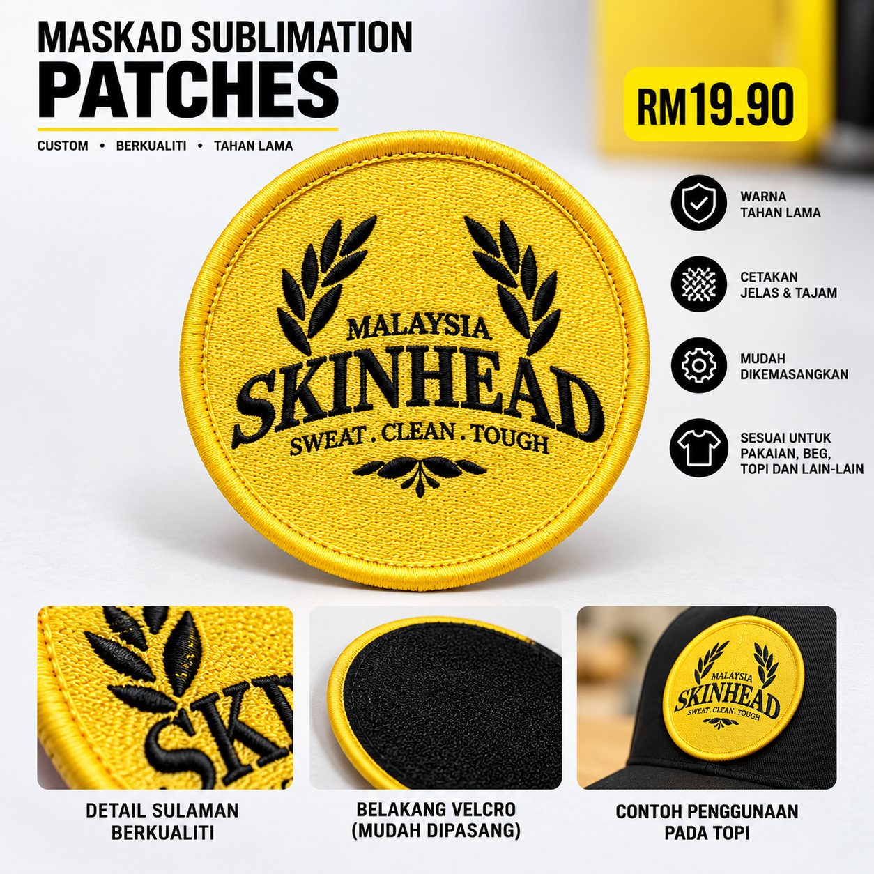 MASKAD SUBLIMATION PATCHES