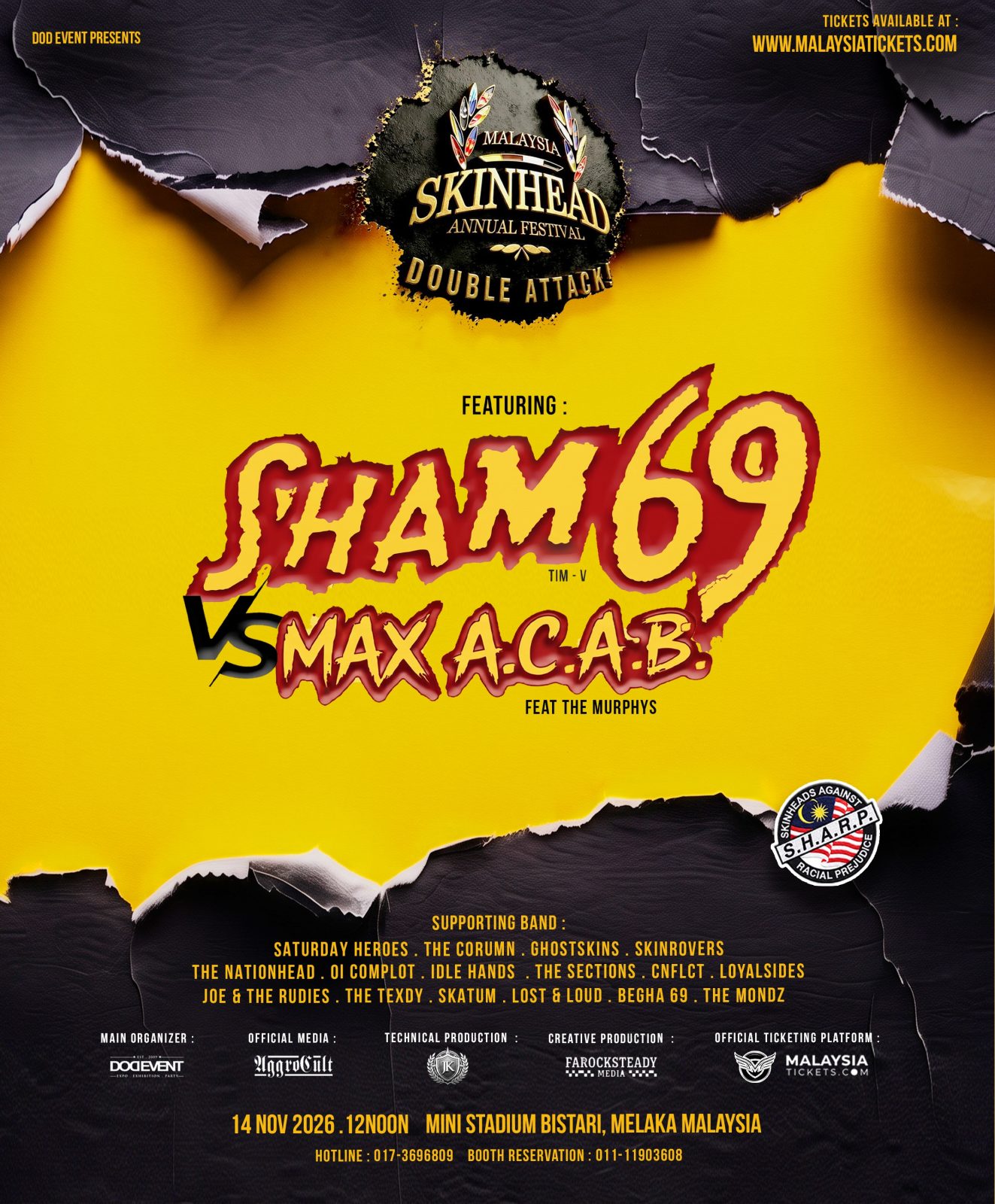 MASKAD (SHAM 69 vs MAX A.C.A.B.)
